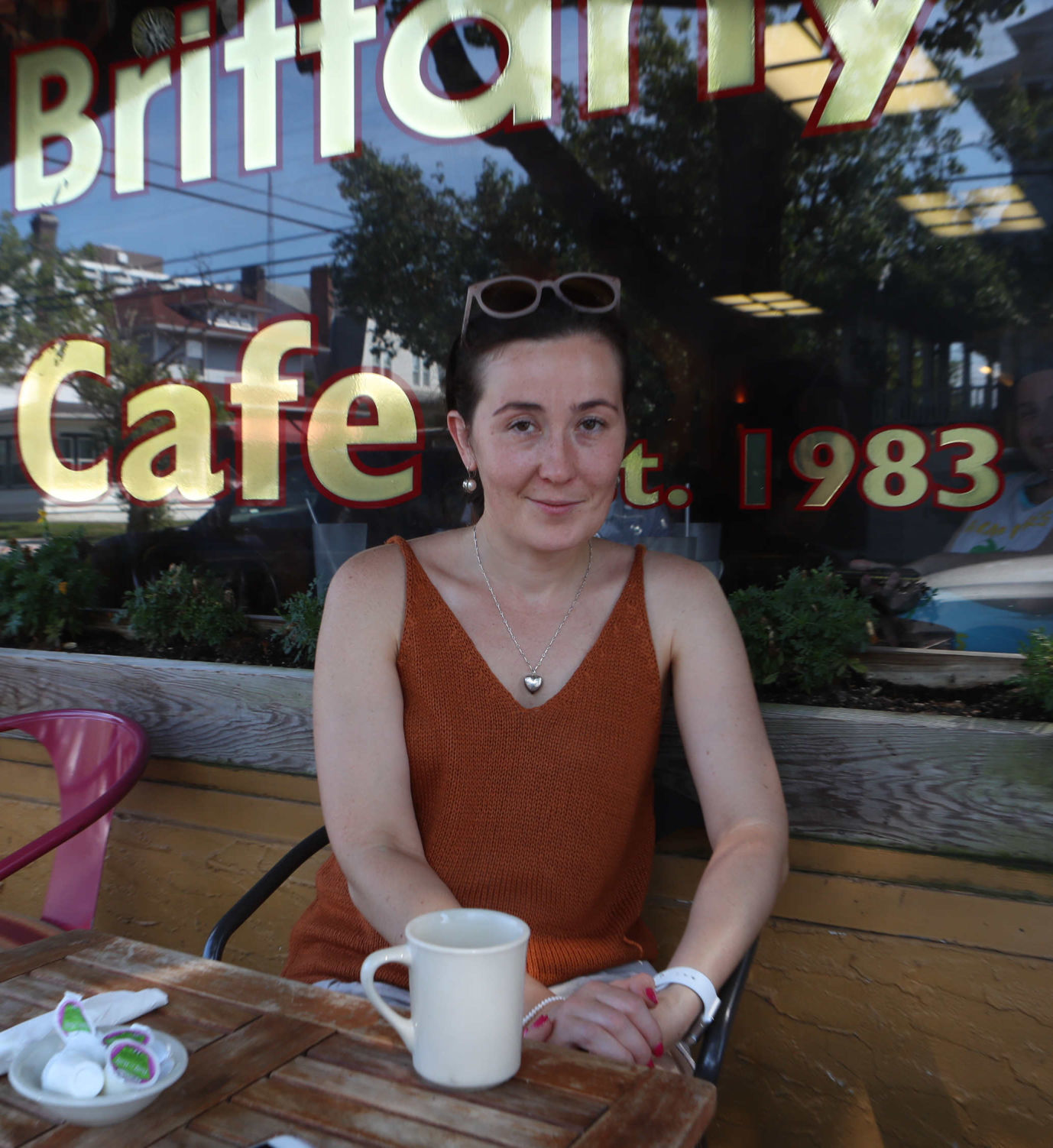 Coffee, conversation, then off to work